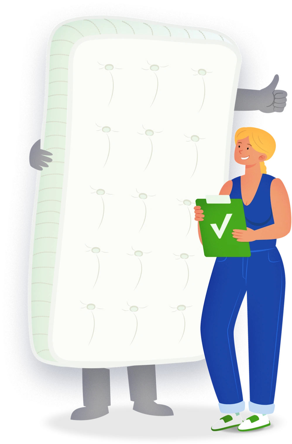 Geben Sie Ihrer alten Matratze morgen ein neues Leben?